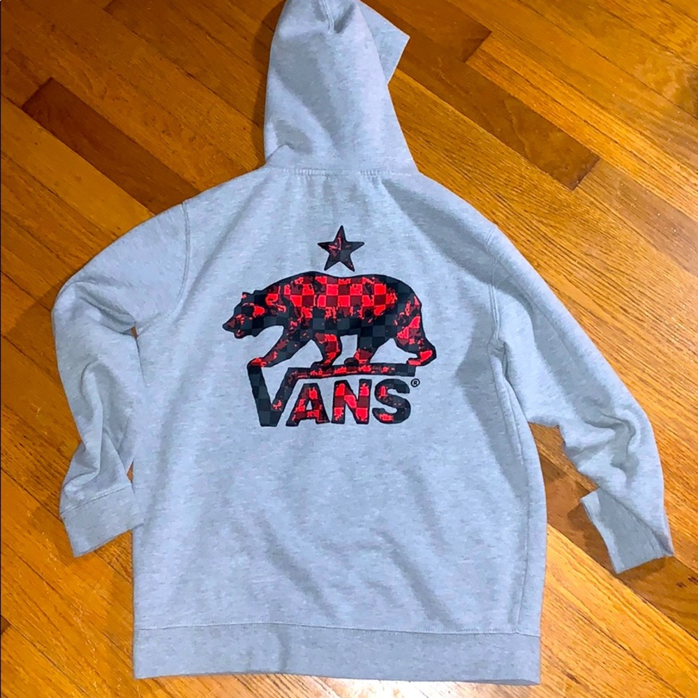 Boys Vans Hoodie Large